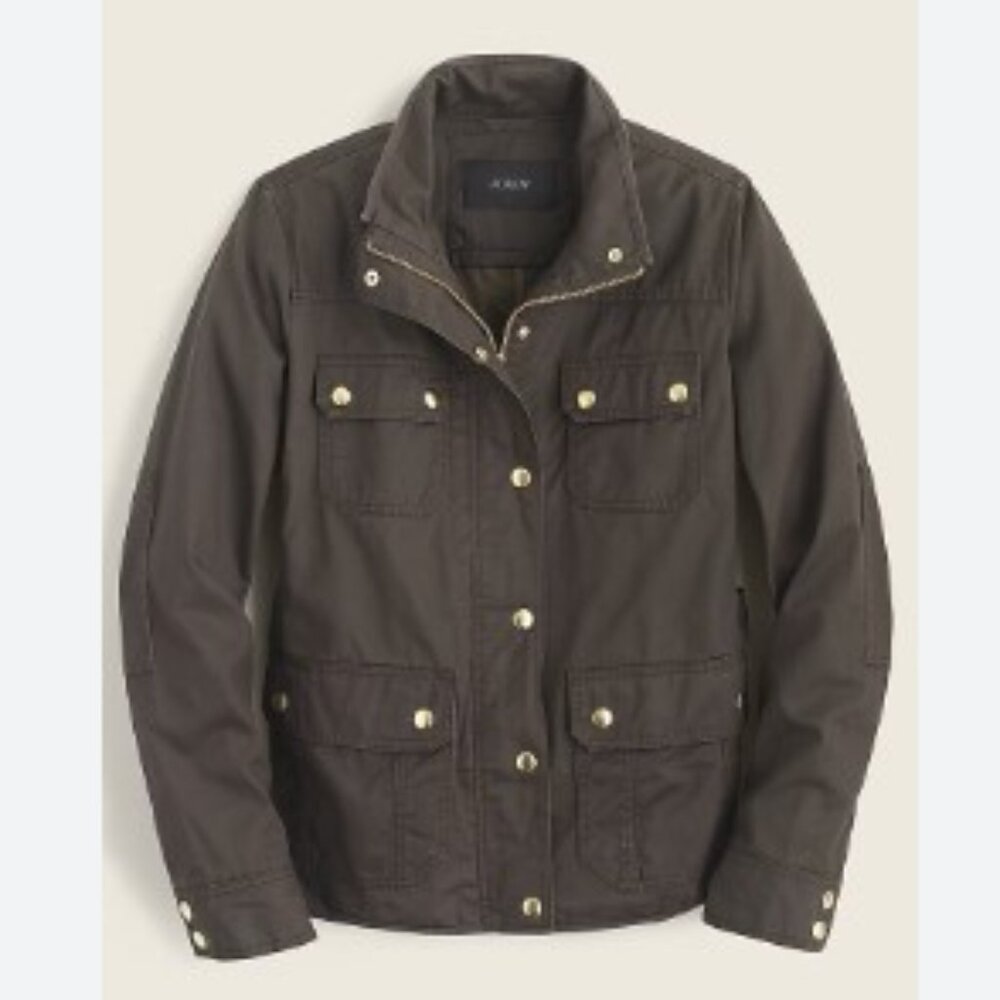J, Crew Downtown field jacket, Size Small Petite